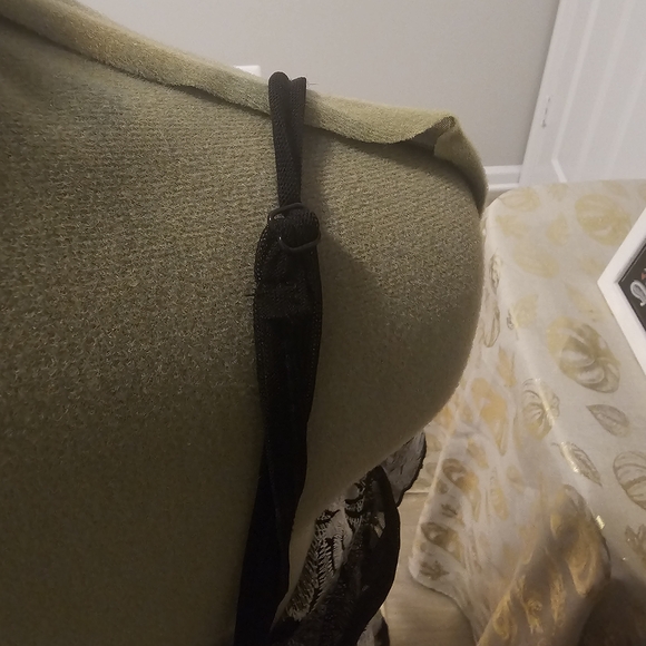 J Valdi Chic Black and White Floral Swim Coverup Sz Large - Picture 5 of 9